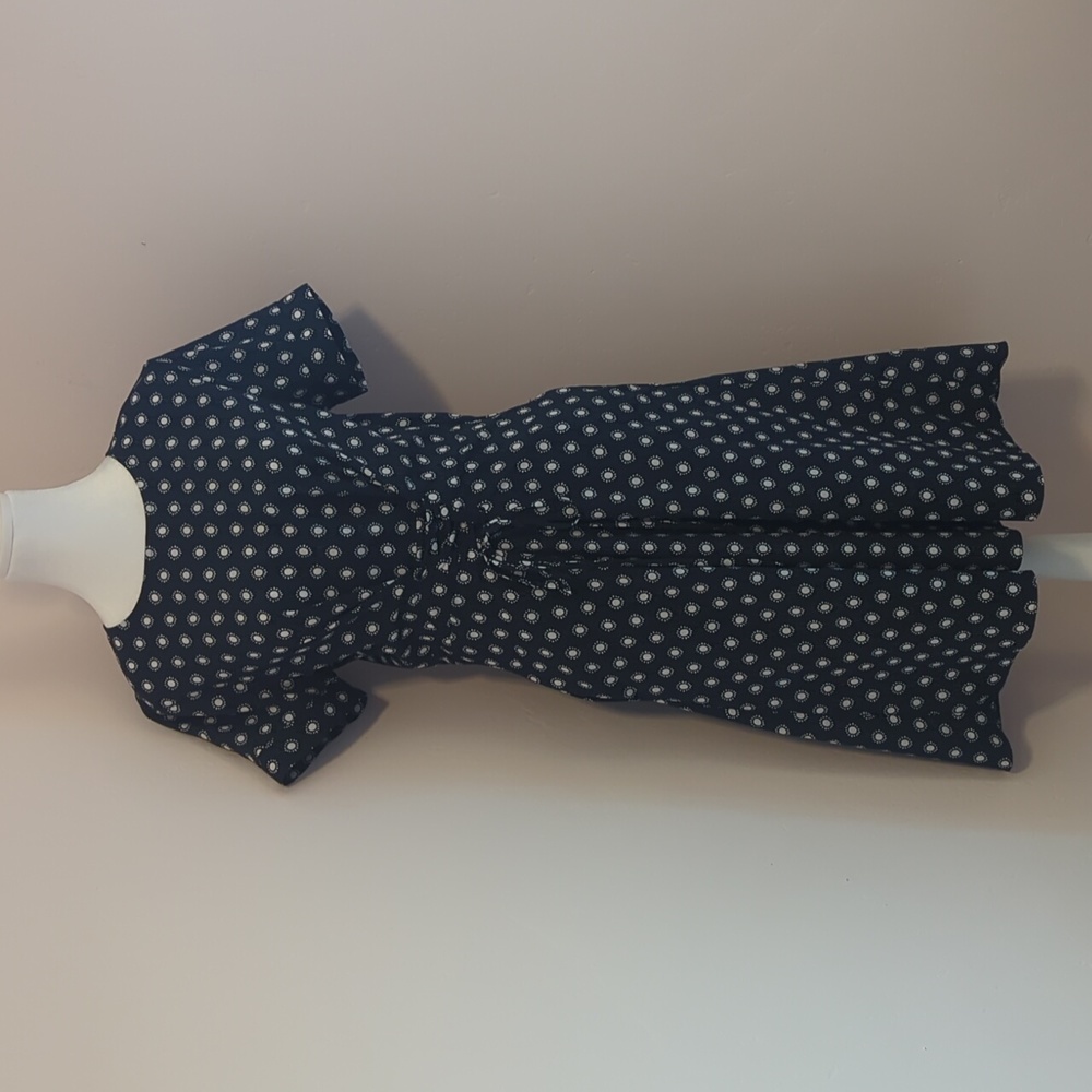 Banana Republic Navy Front-cinch Dress